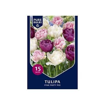 Pure Bulbs Tulipa Pink Party Mix 12 bollen