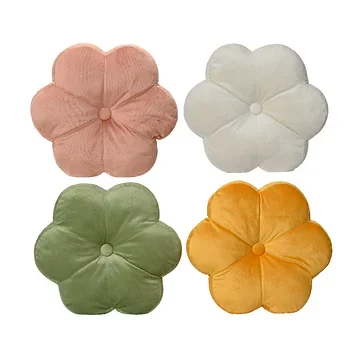 Decoris Sierkussen Buiten Bloem 38 x 38 x 4 cm