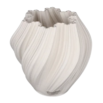 De Bosrand Vaas 3D Off White Keramiek 25 x 28 x 28 cm
