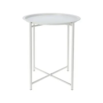 De Bosrand Bijzettafel Grijs 52 x 46 cm