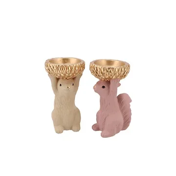 Jingle Sand/Pink Matt Squirrel 17 cm