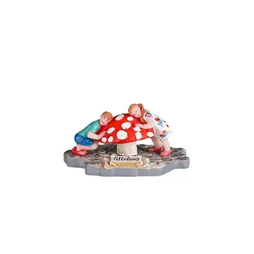 Efteling -bezoeker: Muzikale paddenstoel 7,5 x 5 x 3,5 cm