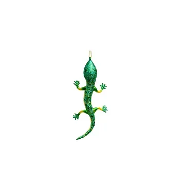 Vondels Kersthanger groene salamander 18 cm