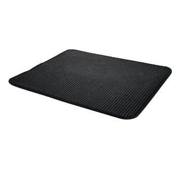 Beeztees Kattenbakmat Dubbel Zwart 60 x 50 x 1 cm