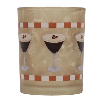 De Bosrand Theelichthouder Espresso Martini 12 x 10 cm