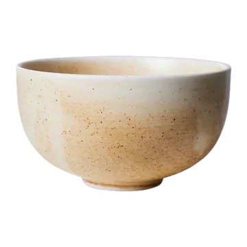 HKliving Kom Chef Ceramics Rustic Cream/Brown 10.7 cm