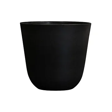 TS Collection Pot Palermo Zwart 15 x 17 cm