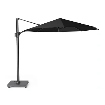 Platinum Zweefparasol Challenger T1 Zwart ⌀500 cm