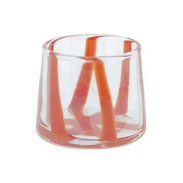 Home Society Theelichthouder Twist Rood 10 cm