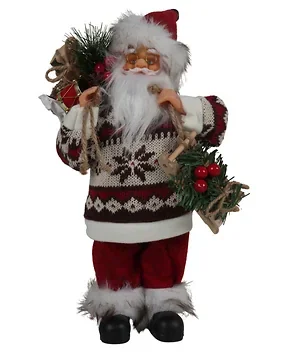 Kerstman mantel met cadeau's