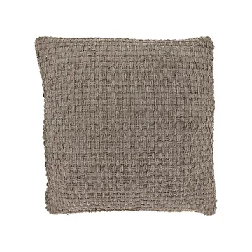 Unique Living Kussen Karli taupe 45 x 45 cm