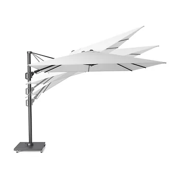 Platinum Zweefparasol Challenger T² Manhattan Rond Ø 350 cm