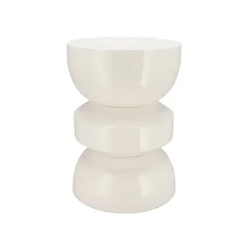 Daan Kromhout Design Sephora Cozy Side Table Wit 45 x 32 cm
