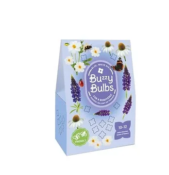 Tas 5 Buzzy Bulbs Blue-White Mix