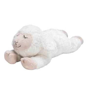 Beeztees Hondenspeelgoed Puppy Heartbeat Knuffel Bowi Wit 42 x 18 x 12 cm
