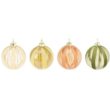 Kerstbal velvet 8 cm