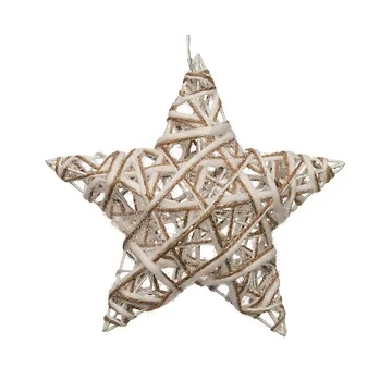 Anna's Collection Verlichte ster met LED warm wit 20 x 5 x 20 cm