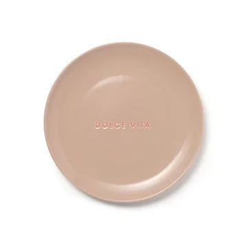 Vondels Ceramic cake plate dolce vita beige ø16 cm