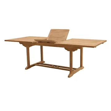 Timber Verstelbare Tafel Nottingham Naturel 150/200 x 90 x 74 cm