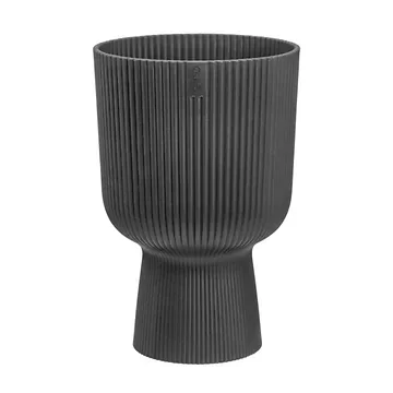 Elho Bloempot Vibes Fold Coupe Antraciet 14 x 21 cm