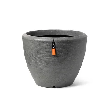 Capi Europe Pot bol Granite antraciet 48 x 48 x 35 cm