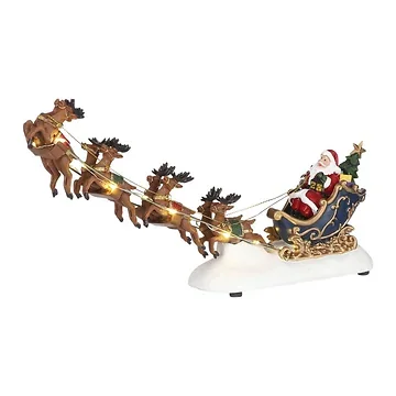 Luville Santa sleigh 34 x 7 x 15 cm