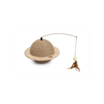 Designed by Lotte Krabpaal Krabbol Wiggly Naturel 29.5 x 29.5 x 20 cm
