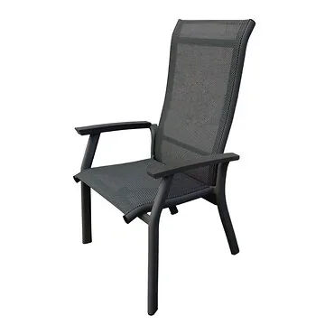 Royal Seasons Eettafelstoel Porto Zwart 58.5 x 65 x 112.5 cm