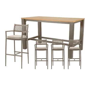 Royal Seasons Barset 4-zits Liv Espresso