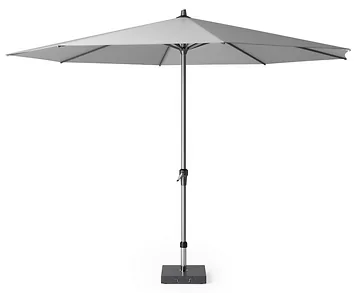 Platinum Stokparasol Riva Light Grey Rond Ø 350 cm