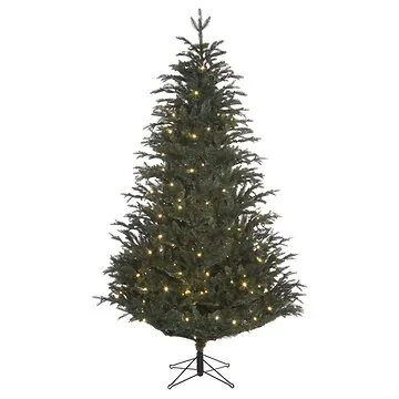 Black Box Trees kunstkerstboom Frasier blauw met verlichting 305 x 183 cm