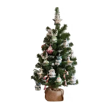Everlands mini kunstkerstboom Imperial met versiering 75 cm