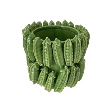 Vaas bonen groen klein 17 cm