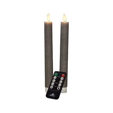 Dinerkaars Taupe Wax 23 cm (2 stuks)