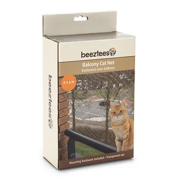 Beeztees Voor Balkon Kattennet Transparant 600 x 300 cm