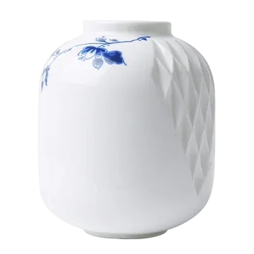 Heinen Delfts Blauw Vouw Vaas Nr. 3