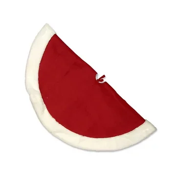 Unique Living White Christmas kerstboomrok 90 cm