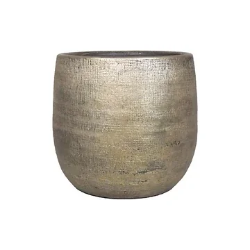 Bela Arte Pot Mira Industrieel Goud 29 x 27 cm