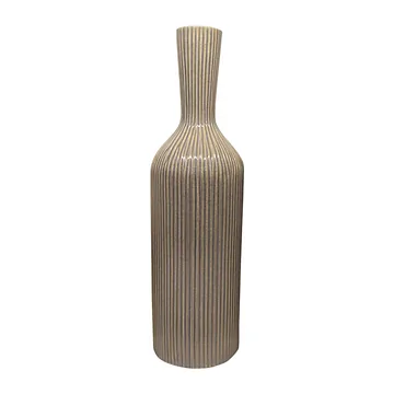 De Bosrand Vaas Line Zand 13 x 45 cm