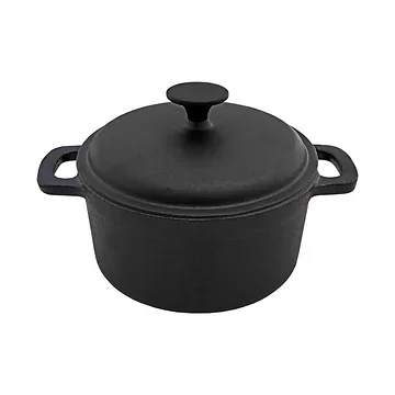 Cast Iron Braadpan gietijzer ø20 x 9 cm