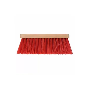 Talen Tools Bezem kunststof rood 28 cm