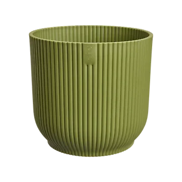 Elho Bloempot Vibes Fold Rond Groen 9 x 9 cm
