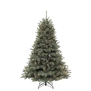 Triumph Tree kunstkerstboom Forest Frosted blauw met verlichting 230 x 157 cm