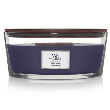 Woodwick Geurkaars Dahlia Hinoki Ellipse