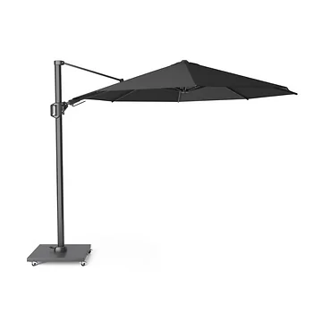 Platinum Zweefparasol Challenger T² Black Rond Ø 350 cm