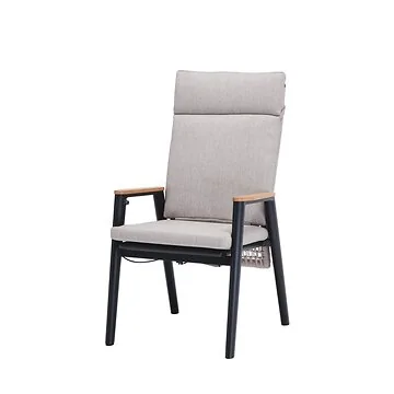 Royal Seasons Eettafelstoel Hoog Portland Zwart 60.5 x 83 x 108 cm