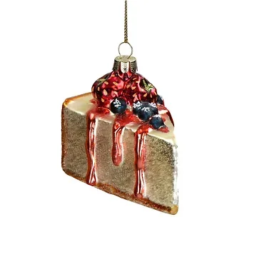 Kersthanger Kaasgebak Glas Multi 9.5 cm