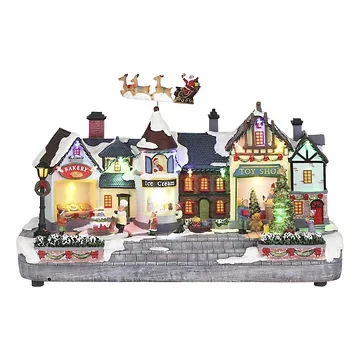Luville Christmas shopping 40,5 x 16,5 x 27 cm