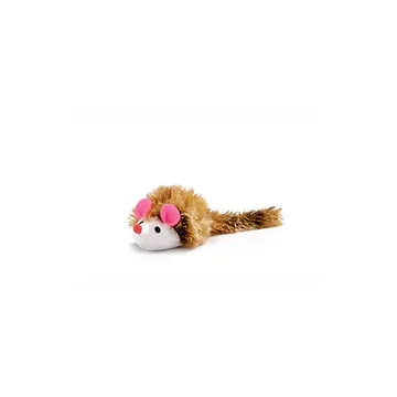 Beeztees Pluche Langharige Muis 12X7