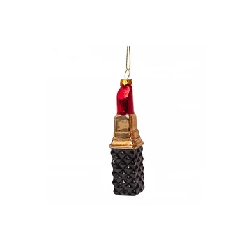 Vondels Kersthanger rode lippenstift 11 cm